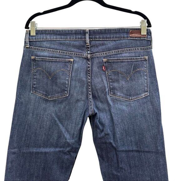 Levi's Women's Slight Curve Fray Hem Skinny Boot Jean Size 30 - Picture 4 of 7